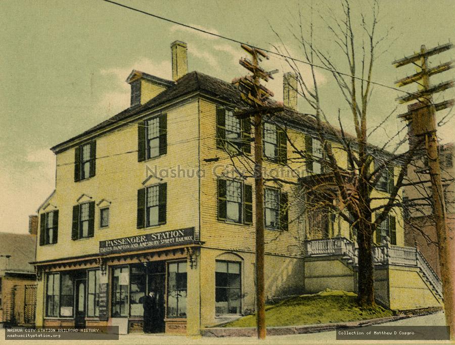 Postcard: House where Washington Breakfasted, Exeter, N.H.